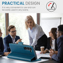 Samsung Galaxy S23 CaseMe 023 Wallet Flip Cover, RFID Protection, Card Holder