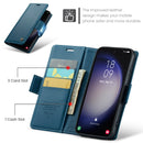 Samsung Galaxy S23 CaseMe 023 Wallet Flip Cover, RFID Protection, Card Holder