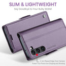 Samsung Galaxy S23 CaseMe 023 Wallet Flip Cover, RFID Protection, Card Holder