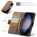 Samsung Galaxy S23 CaseMe 023 Wallet Flip Cover, RFID Protection, Card Holder