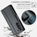 Samsung Galaxy S23 Plus CaseMe 023 Wallet Flip Cover, RFID Protection, Card Holder