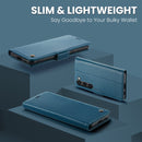 Samsung Galaxy S23 Plus CaseMe 023 Wallet Flip Cover, RFID Protection, Card Holder