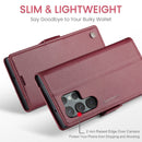 Samsung Galaxy S23 Ultra CaseMe 023 Wallet Flip Cover, RFID Protection, Card Holder