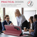 Samsung Galaxy S23 Ultra CaseMe 023 Wallet Flip Cover, RFID Protection, Card Holder