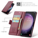 Samsung Galaxy S23 Ultra CaseMe 023 Wallet Flip Cover, RFID Protection, Card Holder