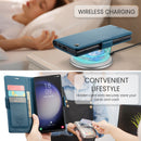 Samsung Galaxy S23 Ultra CaseMe 023 Wallet Flip Cover, RFID Protection, Card Holder