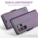 Samsung Galaxy S23 Ultra CaseMe 023 Wallet Flip Cover, RFID Protection, Card Holder