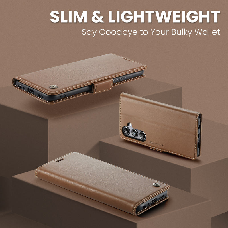 Samsung Galaxy A05s Retro PU Leather Wallet Case