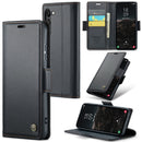 Samsung Galaxy S24 CaseMe 023 Wallet Flip Cover, RFID Protection, Card Holder