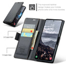 Samsung Galaxy S24 Plus CaseMe 023 Wallet Flip Cover, RFID Protection, Card Holder