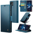 Samsung Galaxy S24 Ultra CaseMe 023 Wallet Flip Cover, RFID Protection, Card Holder