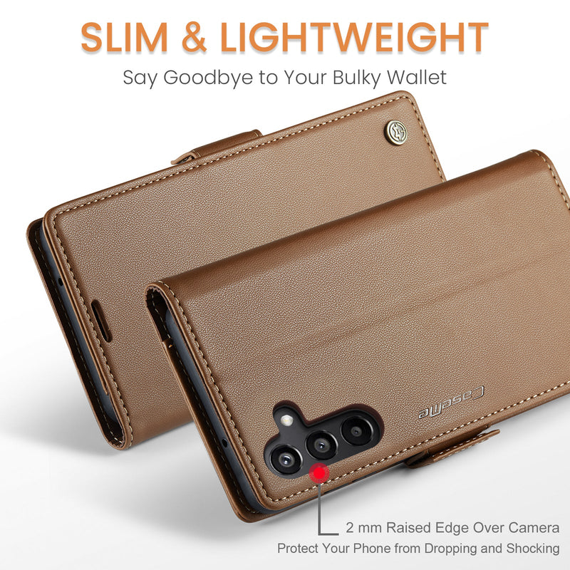 Samsung Galaxy A15 Retro PU Leather Wallet Case