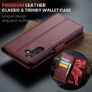 Samsung Galaxy A25 Retro PU Leather Wallet Case