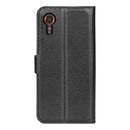 Samsung Galaxy XCover 7 PU Leather Wallet Case [Black]