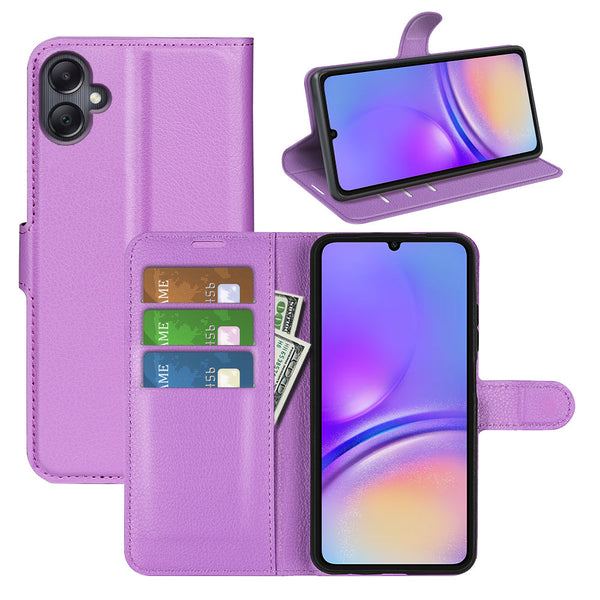 Samsung Galaxy A06 PU Wallet Case