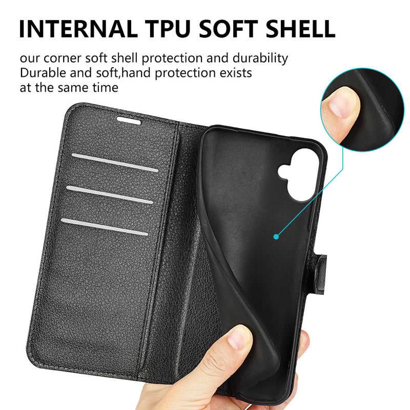 Samsung Galaxy A06 PU Wallet Case