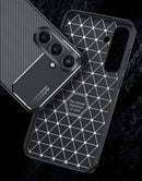 Samsung Galaxy S24 FE Carbon Fibre TPU Back Case