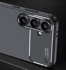 Samsung Galaxy S24 FE Carbon Fibre TPU Back Case