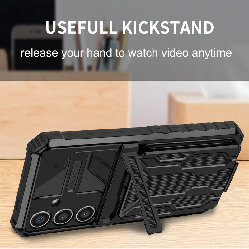 Samsung Galaxy S24 FE Kickstand Card Case