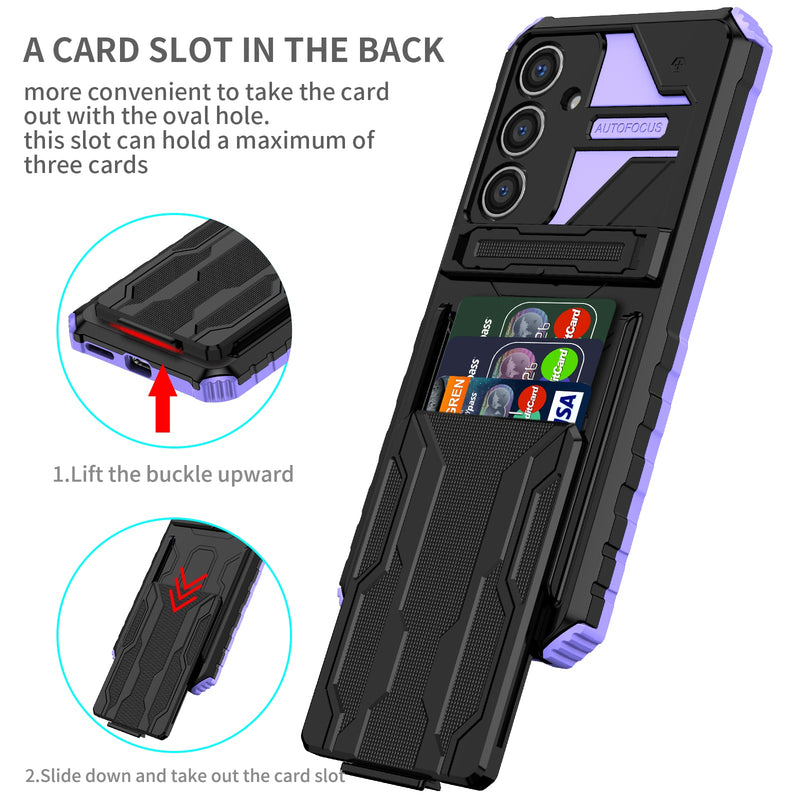 Samsung Galaxy S24 FE Kickstand Card Case
