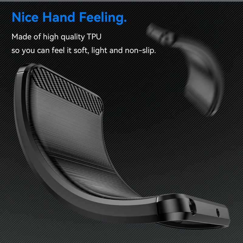 Samsung Galaxy S25 Carbon Fibre Brushed Case (Black)
