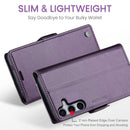 Samsung Galaxy S25 Retro PU Leather Wallet Case