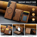 Samsung Galaxy S25 Case DG.Ming MagSafe Wallet Case (Brown)