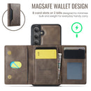 Samsung Galaxy S25 Case DG.Ming MagSafe Wallet Case (Coffee)