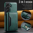 Samsung Galaxy S25 Case DG.Ming MagSafe Wallet Case (Green)
