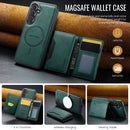 Samsung Galaxy S25 Case DG.Ming MagSafe Wallet Case (Green)