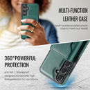 Samsung Galaxy S25 Case DG.Ming MagSafe Wallet Case (Green)