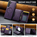 Samsung Galaxy S25 Case DG.Ming MagSafe Wallet Case (Purple)