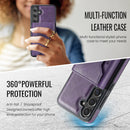 Samsung Galaxy S25 Case DG.Ming MagSafe Wallet Case (Purple)