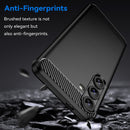 Samsung Galaxy S25 Plus Carbon Fibre Brushed Case (Black)