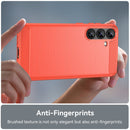 Samsung S25Plus Carbon Fibre TPU Case Slim Shockproof Cover Red