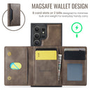 Samsung Galaxy S25 Ultra DG.Ming MagSafe Wallet Case (Coffee)