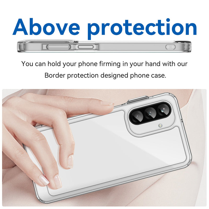Samsung Galaxy A26 5G Soft TPU Bumper Case [Clear]