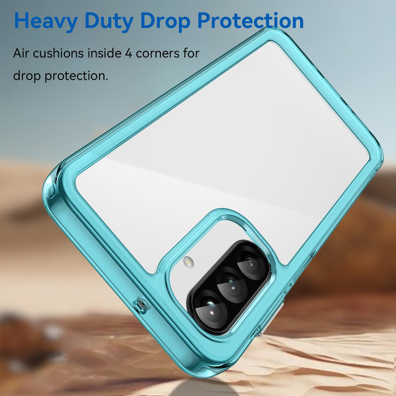 Samsung Galaxy A26 5G Soft TPU Bumper Case [Clear Blue]