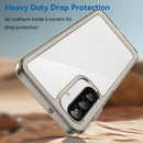 Samsung Galaxy A26 5G Soft TPU Bumper Case [Clear Grey]