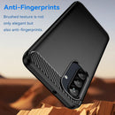 Samsung A26 5G Carbon Fibre TPU Case Slim Shockproof Cover Black