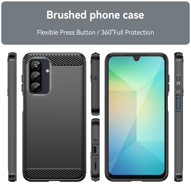 Samsung Galaxy A26 5G Carbon Fibre Brushed Case [Black]