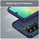 Samsung Galaxy A26 5G Carbon Fibre Brushed Case [Navy]