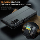 Samsung Galaxy A26 5G CaseMe Retro Wallet Case [Black]