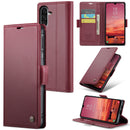 Samsung Galaxy A26 5G CaseMe Retro Wallet Case [Maroon]