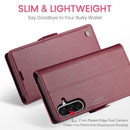 Samsung Galaxy A26 5G CaseMe Retro Wallet Case [Maroon]