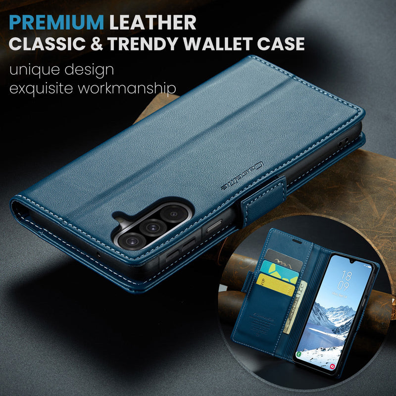 Samsung Galaxy A26 5G CaseMe Retro Wallet Case [Navy]