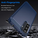 Samsung Galaxy A56 5G Carbon Fibre Brushed Case [Navy]