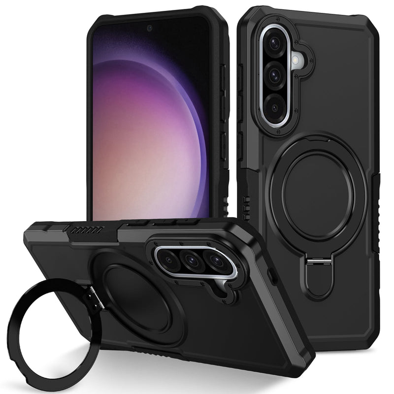 Samsung Galaxy A56 5G Case Ring Kickstand [Black]