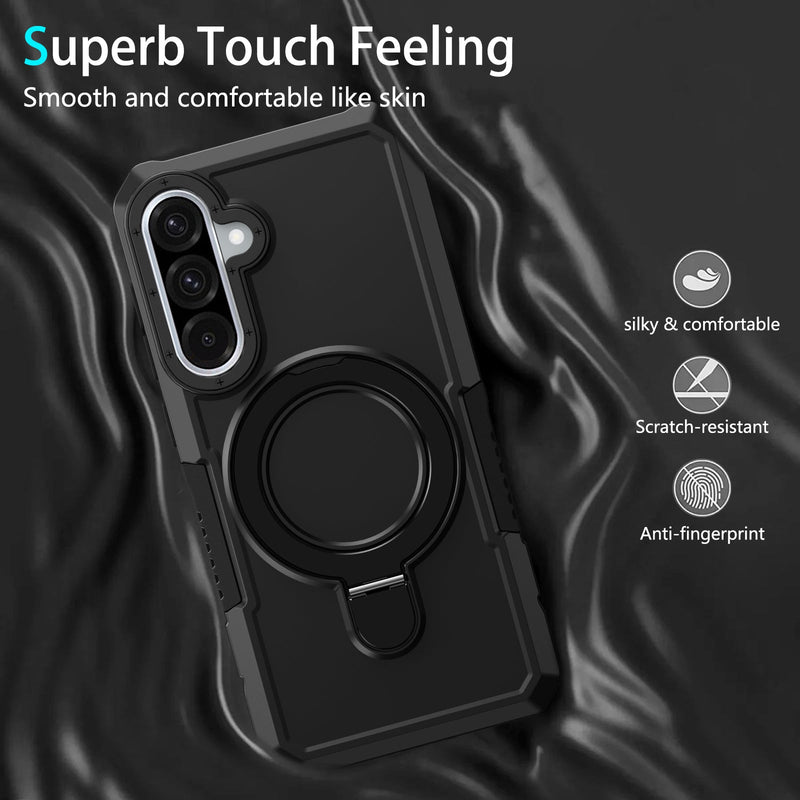 Samsung Galaxy A36 5G Case Ring Kickstand [Black]