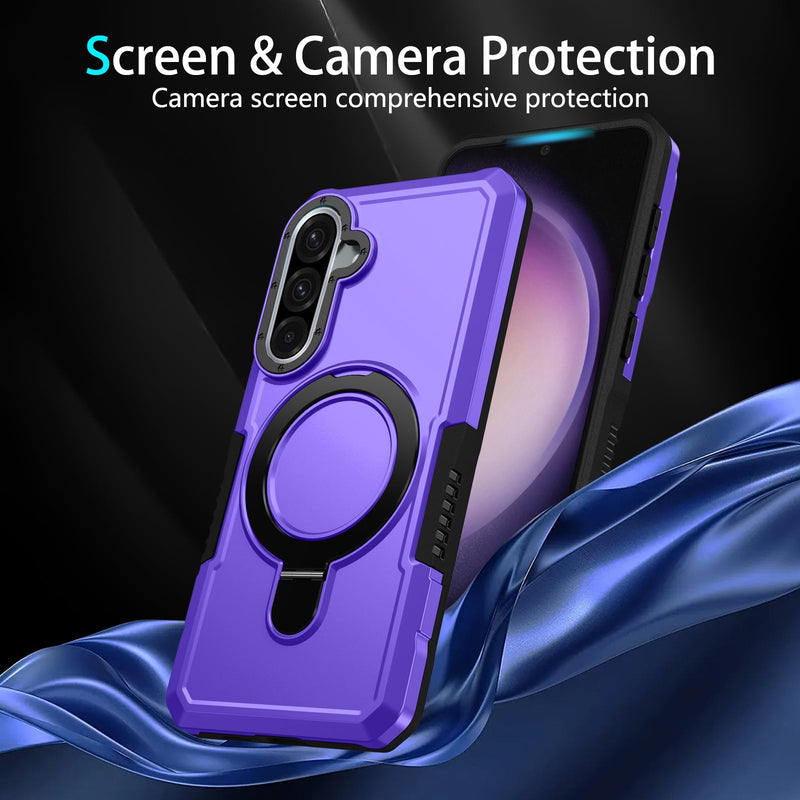 Samsung Galaxy A56 5G Case Ring Kickstand [Purple]